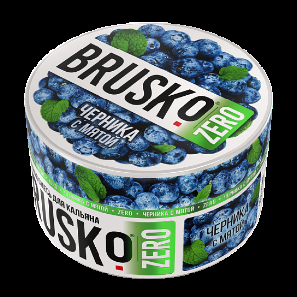 Смесь Brusko Черника С Мятой (Zero)  250 гр в Уфе