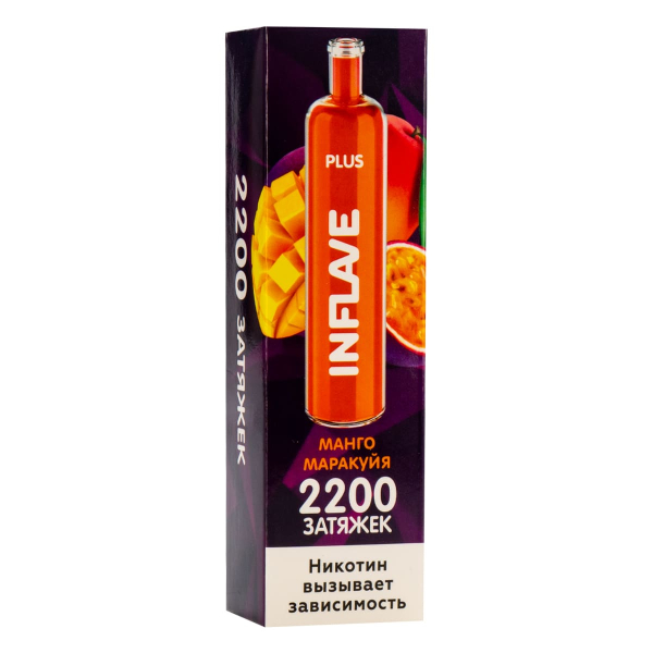 Inflave Plus Манго Маракуйя (2200 Затяжек) в Уфе