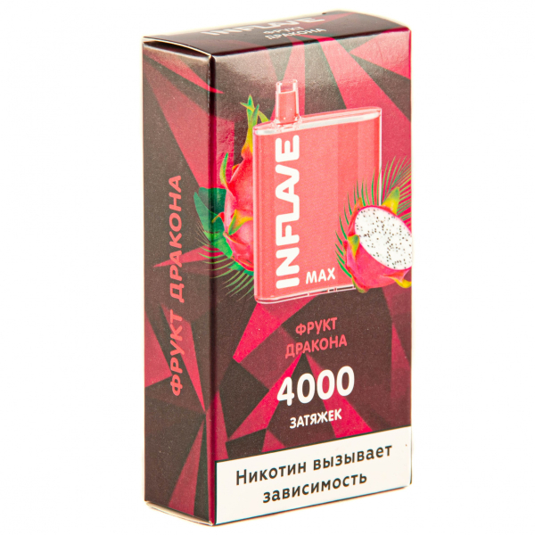 Inflave Max Фрукт Дракона (4000 Затяжек) в Уфе