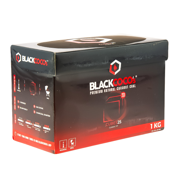Уголь Blackcoco’s Кокосовый 72 Шт (25 Мм) в Уфе