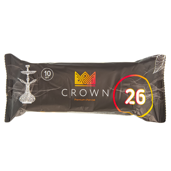 Уголь Crown Кокосовый 10 Шт (26 Мм) в Уфе