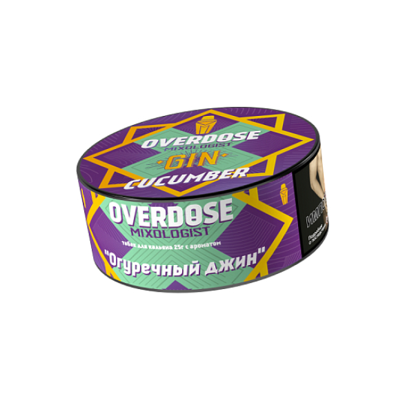 Табак Overdose Gin Cucumber   25 грамм в Уфе