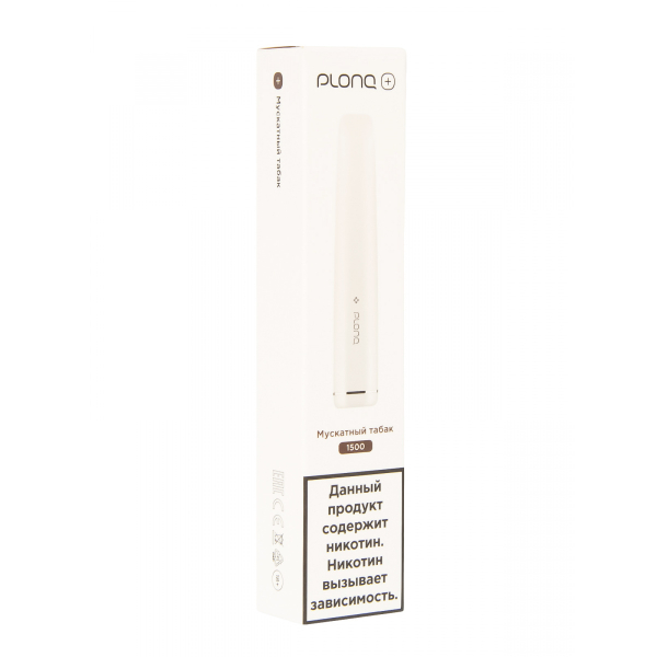 Plonq Plus Мускатный Табак (1500 Затяжек) 20 Мг в Уфе