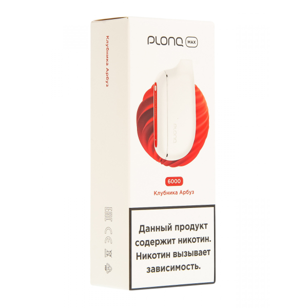 Plonq Max Клубника Арбуз (6000 Затяжек) 20 Мг в Уфе