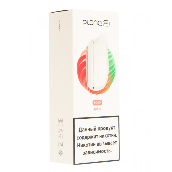 Plonq Max Арбуз (6000 Затяжек) 20 Мг в Уфе