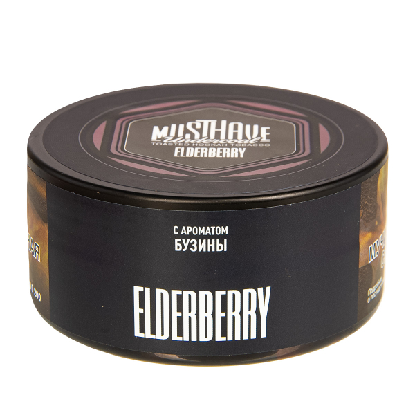 Табак Musthave Elderberry  125 грамм в Уфе