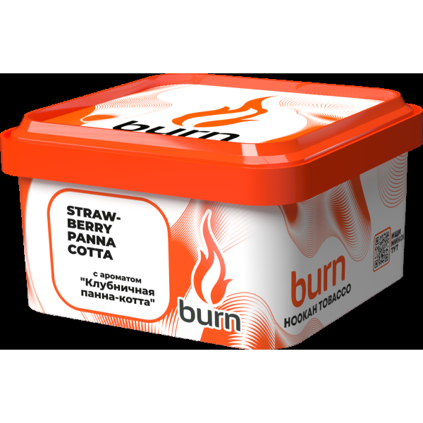 Табак Burn Strawberry Panna-Cotta  200 грамм в Уфе