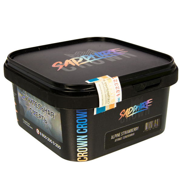 Табак Sapphire Crown Alpine Strawberry  200 грамм в Уфе