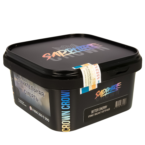 Табак Sapphire Crown Bitter Cherry  200 грамм в Уфе