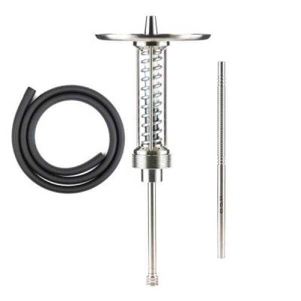 Кальян Bsp Hookah Cybertank White Black Chrome в Уфе