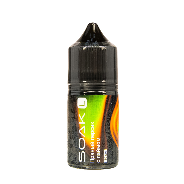 Жидкость Soak L30 Spiced Peach Lime 30 Мл 2 Мг в Уфе