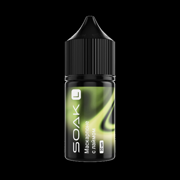 Жидкость Soak L30 Mascarpone Lime 30 Мл 2 Мг в Уфе