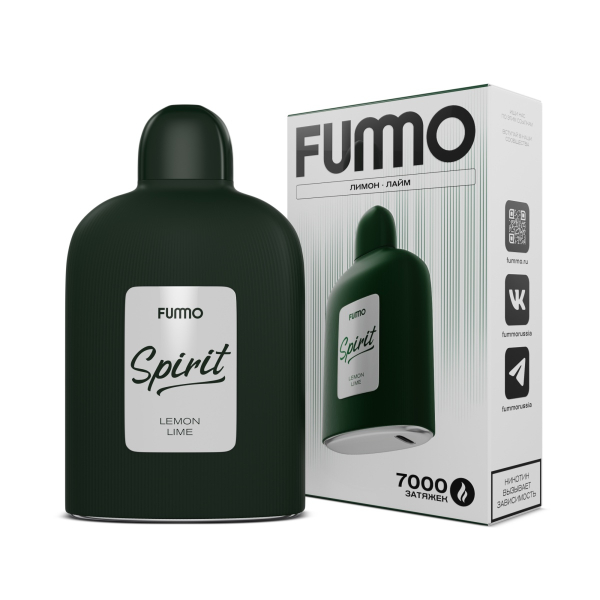 Электронка Fummo Spirit Лимон Лайм  в Уфе