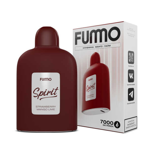 Электронка Fummo Spirit Клубника Манго Лайм  в Уфе