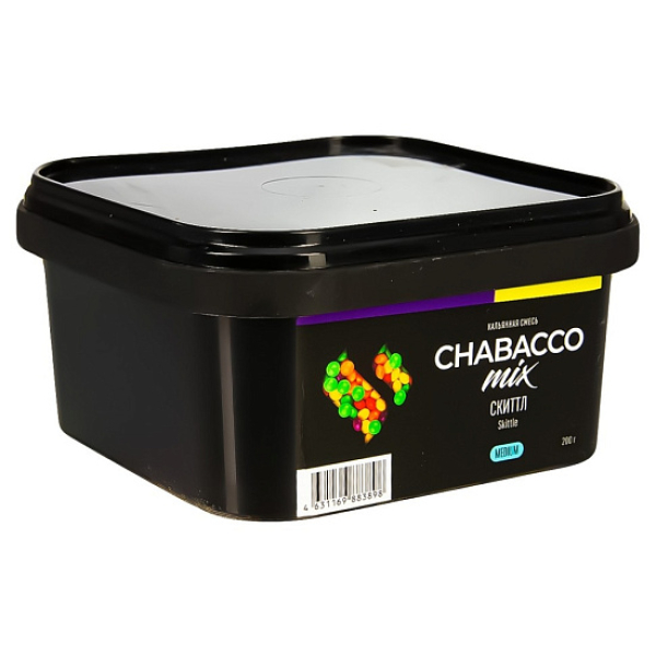 Смесь Chabacco Mix Skittle   Medium 200 гр в Уфе
