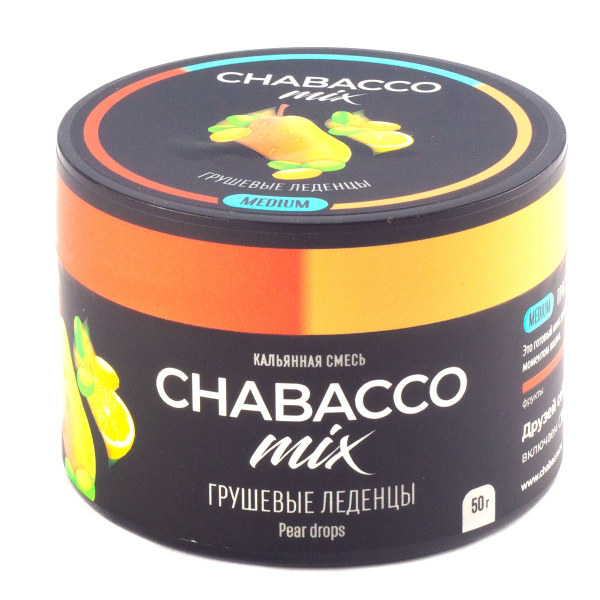 Смесь Chabacco Mix Pear Drops   Medium 50 гр в Уфе