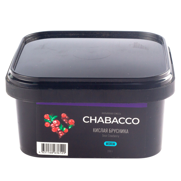 Смесь Chabacco Sour Cowberry    Medium 200 гр в Уфе