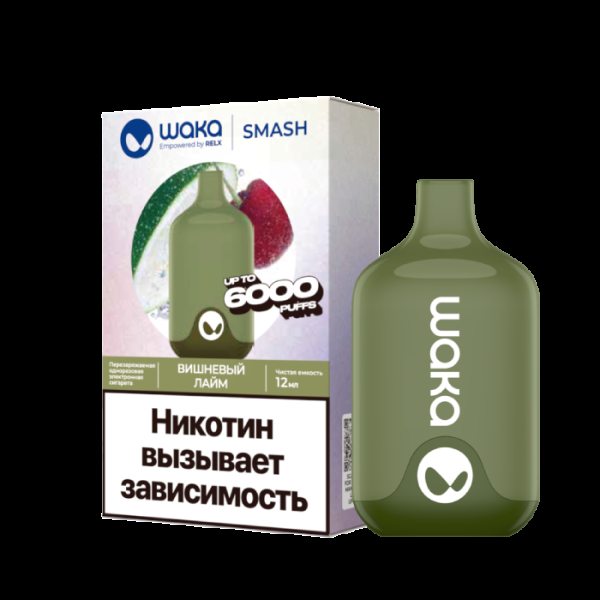 Электронка Waka Вишнёвый Лайм (6000 Затяжек) в Уфе