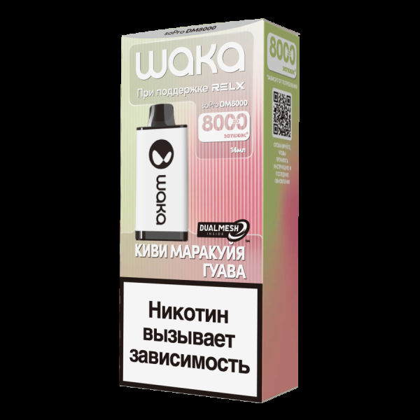 Электронка Waka Киви Маракуйя Гуава (8000 Затяжек) в Уфе