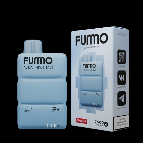 Электронка Fummo Magnum Свежая Мята (7500 Затяжек) в Уфе
