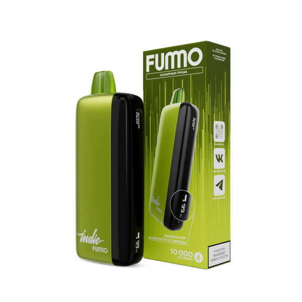 Электронка Fummo Indic Сахарная Груша (10 000 Затяжек) в Уфе