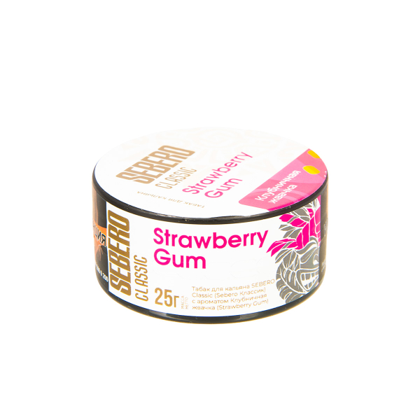 Табак Sebero Strawberry Gum  25 грамм в Уфе