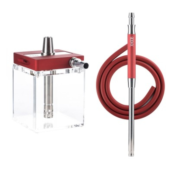 Кальян Hoob Subatom Wine Red Stainless Steel в Уфе