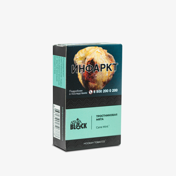 Табак Adalya Black Cane Mint (Тростниковая Мята)  Aтп 20 грамм в Уфе