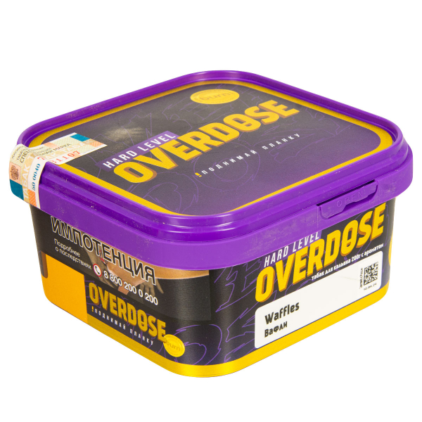 Табак Overdose Waffles  200 грамм в Уфе