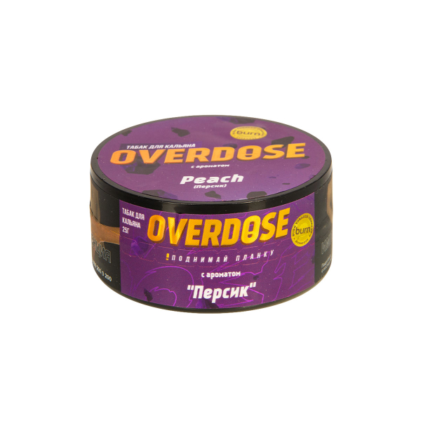 Табак Overdose Peach  25 грамм в Уфе