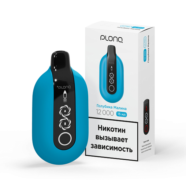 Электронка Plonq Ultra 12000 Голубика Малина в Уфе
