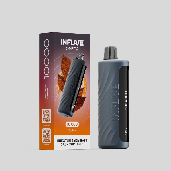 Электронка Inflave Omega Табак (10000 Затяжек) в Уфе