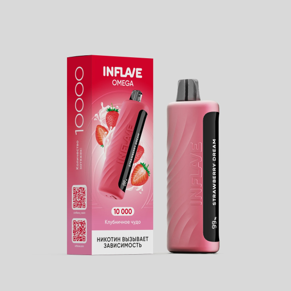 Электронка Inflave Omega Клубнисное Чудо (10000 Затяжек) в Уфе