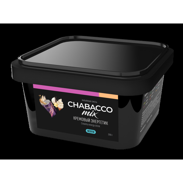 Смесь Chabacco Mix Medium Creamy Energy Drink  200 гр в Уфе
