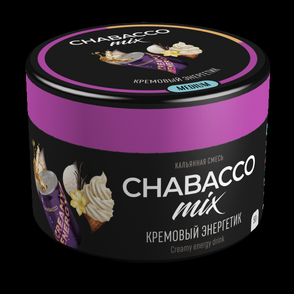 Смесь Chabacco Mix Medium Creamy Energy Drink  50 гр в Уфе
