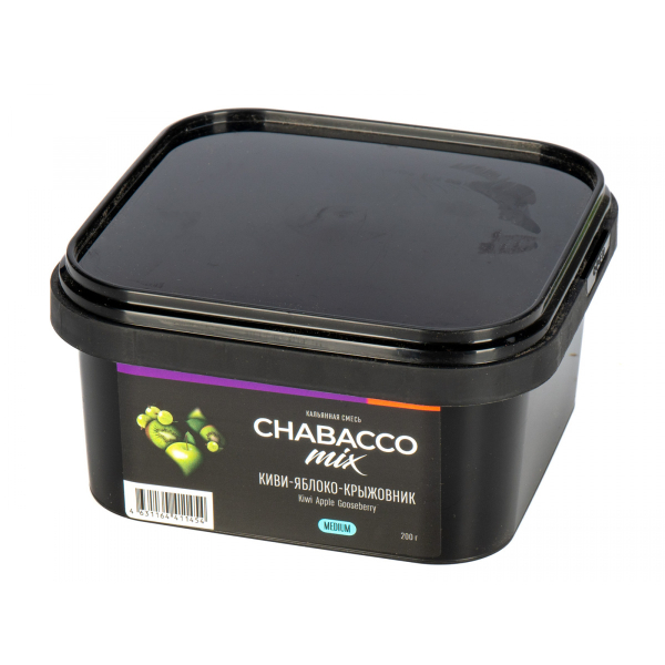 Смесь Chabacco Mix Medium Kiwi Apple Gooseberry  200 гр в Уфе