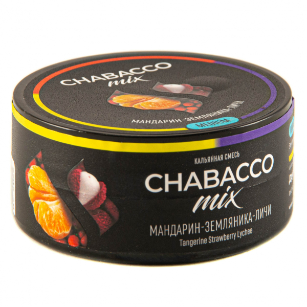 Смесь Chabacco Mix Medium Tangerine Strawberry Lychee  25 гр в Уфе