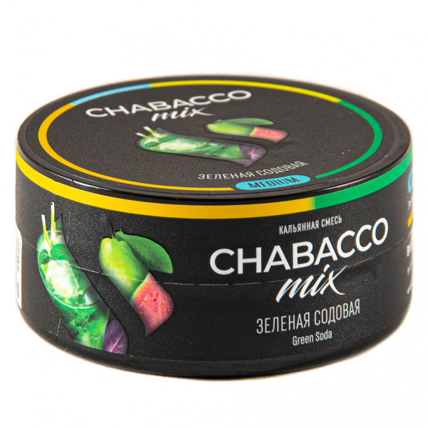 Смесь Chabacco Mix Medium Green Soda  25 гр в Уфе