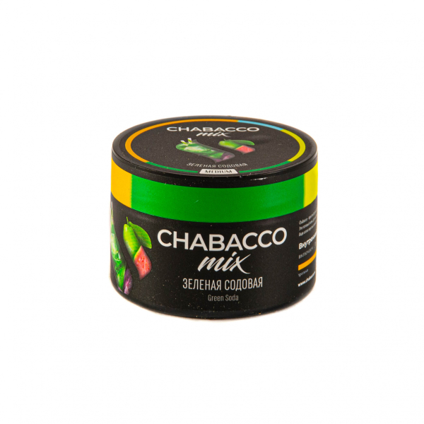 Смесь Chabacco Mix Medium Green Soda  50 гр в Уфе