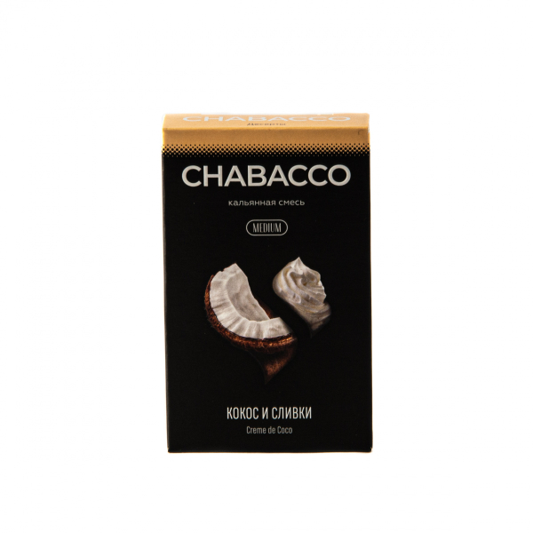 Смесь Chabacco Mix Medium Crème De Coco  50 гр в Уфе