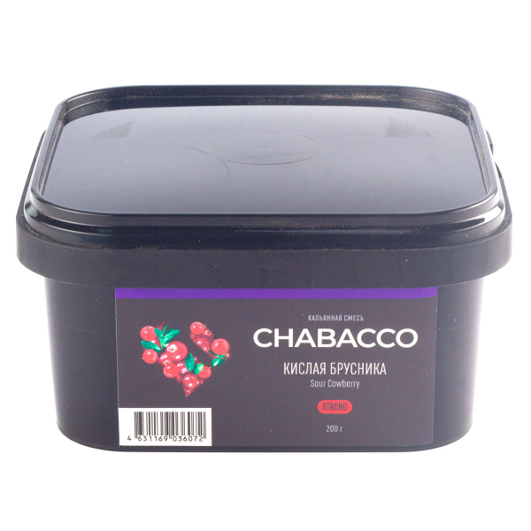 Смесь Chabacco Strong Sour Cowberry  200 гр в Уфе