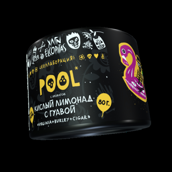 Табак  Хулиган Pool (Кислый Лимонад С Гуавой)  80 грамм в Уфе