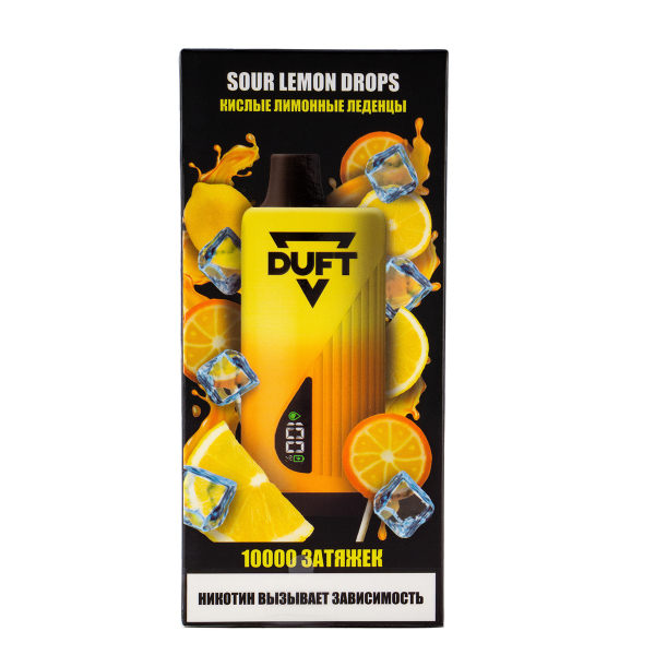 Электронка Duft Sour Lemon Drops (10000 Затяжек) в Уфе
