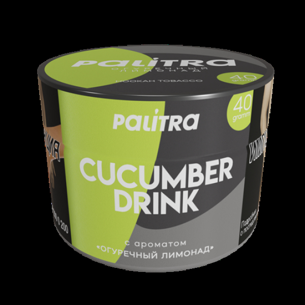 Табак Palitra Cucumber Drink (Огуречный Лимонад)  40 грамм в Уфе