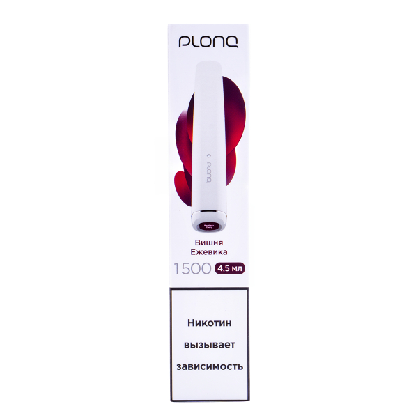 Электронка Plonq Plus Вишня Ежевика (1500 Затяжек) 20 Мг в Уфе