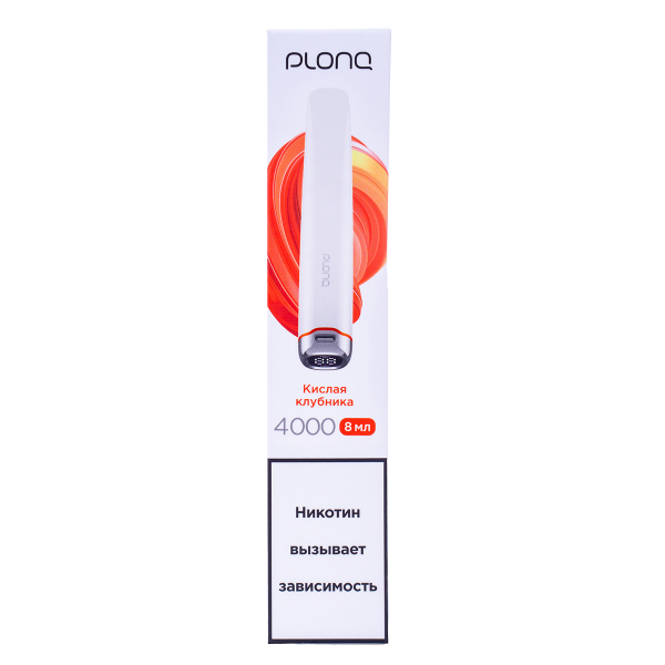 Электронка Plonq Plus Pro Кислая Клубника (4000 Затяжек) 20 Мг в Уфе