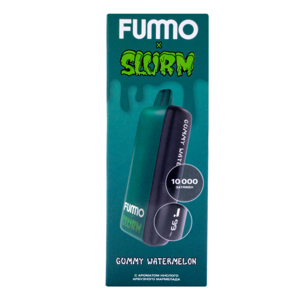 Электронка Fummo Indic Slurm Кислый Арбузный Мармелад (10 000 Затяжек) в Уфе