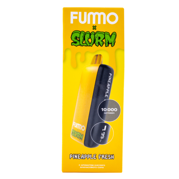 Электронка Fummo Indic Slurm Кислый Ананасовый Сок (10 000 Затяжек) в Уфе