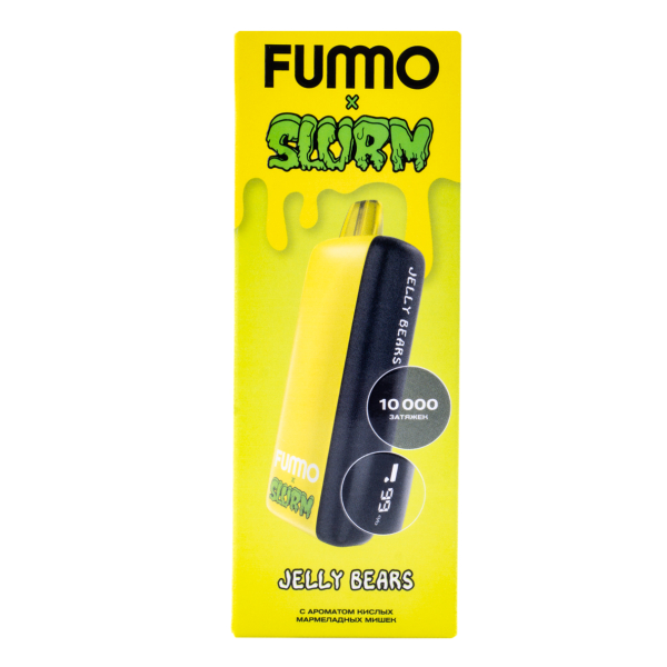 Электронка Fummo Indic Slurm Кислые Мармеладные Мишки (10 000 Затяжек) в Уфе