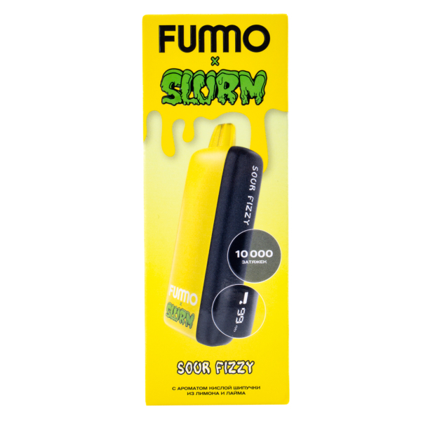 Электронка Fummo Indic Slurm Кислая Шипучка Из Лимона И Лайма (10 000 Затяжек) в Уфе